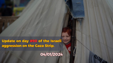 Update on the Ninety day of the Israeli military aggression on the Gaza Strip