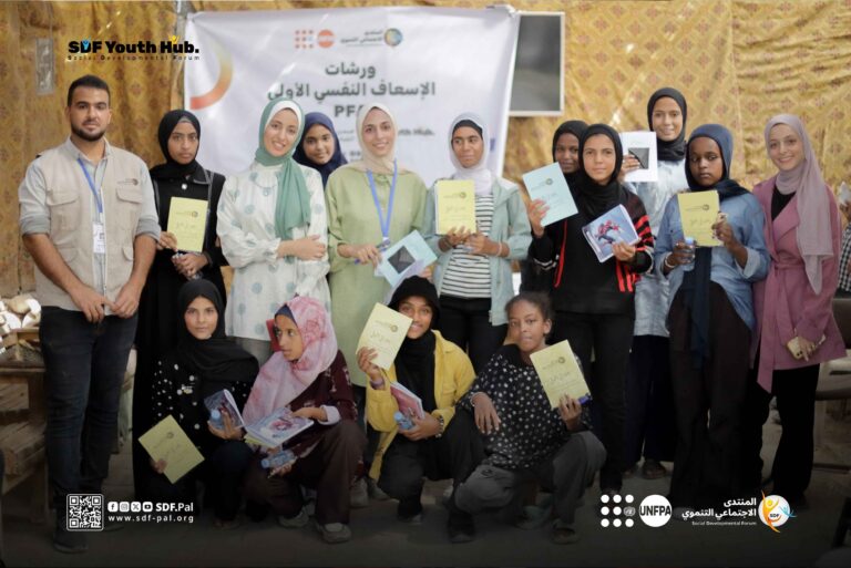 شباب SDF Youth Hub يُطلقون ورش الإسعاف النفسي الأولي