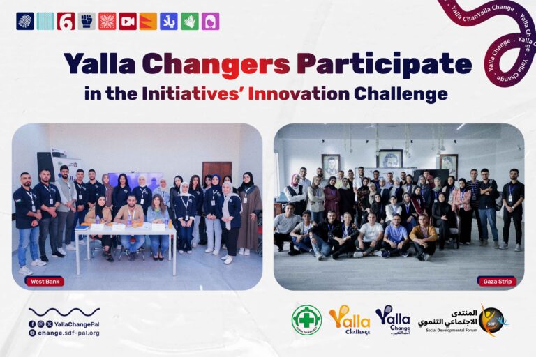 Preparing for Community Interventions: Yalla Changers Participate in the Initiatives’ Innovation Challenge
